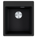 Franke MRG 610-39 FTL Maris 花崗岩 檯面 單星盆 (瑪瑙黑) (114.0659.200)